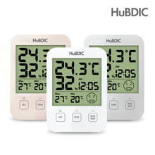 휴비딕 디지털 온습도계 HT-2 HT-7 시계 아이콘 표시